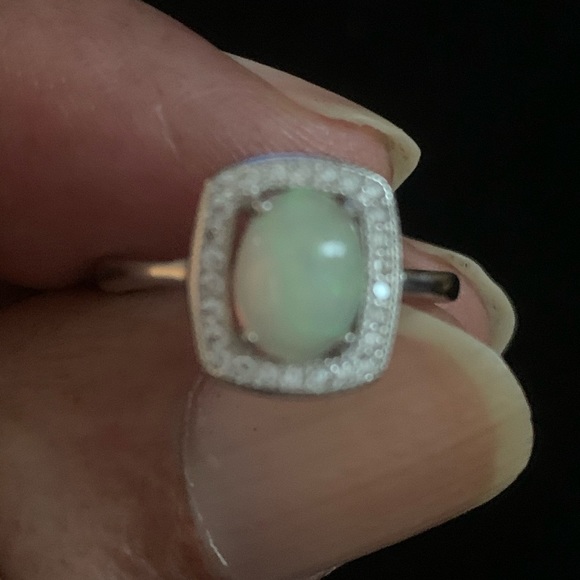 Ring Genuine Opal - Picture 4 of 4